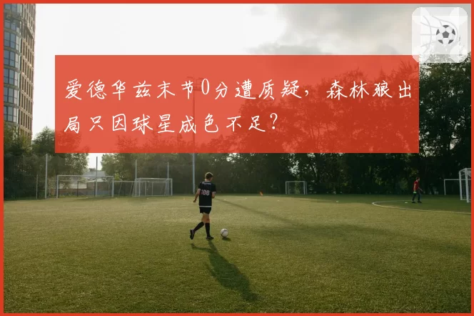 爱德华兹末节0分遭质疑，森林狼出局只因球星成色不足？