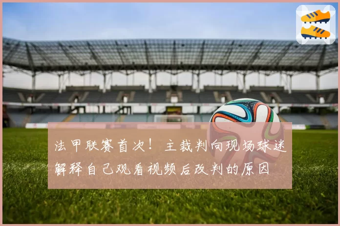法甲联赛首次!主裁判向现场球迷解释自己观看视频后改判的原因